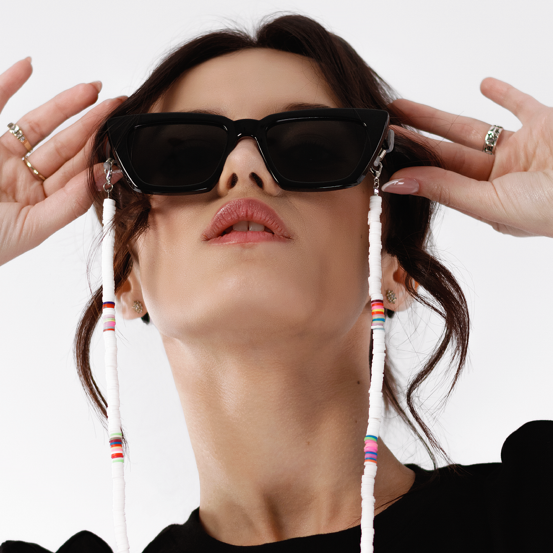 Lant ochelari SELECT HAYNE Chameleon Alb